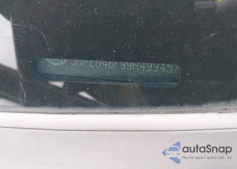 2009 Hyundai Sonata Limited V6 z USA, uszkodzony, nr VIN 5NPEU46F99H499457